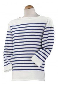 Saint James striped boat-neck tee shirt